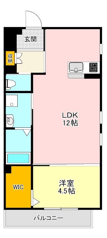 フィアスコート北野田 間取り図
