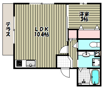 ラメゾンピック和泉中央 間取り図