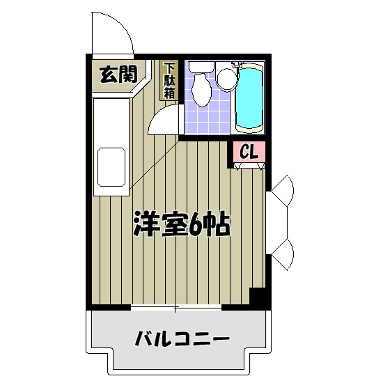 パウゼ河内長野駅前 間取り図