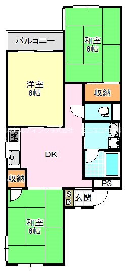 GARE深井 間取り図