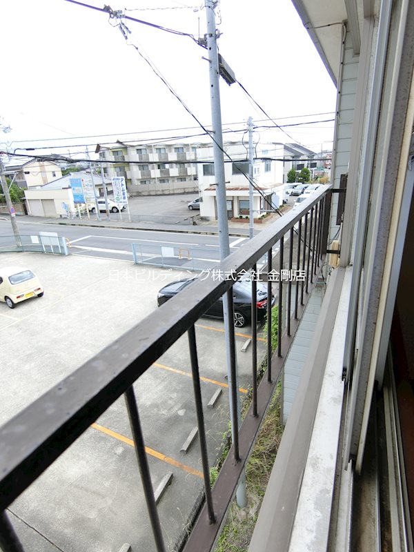 川端マンション ベランダ