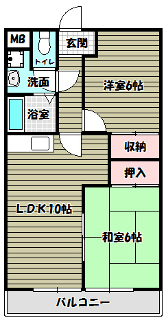 シェラ金剛 間取り図