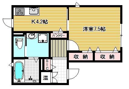 シャロームⅡ 間取り図