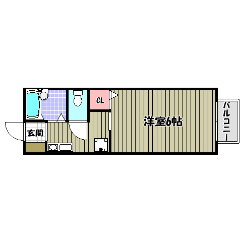カマールＭ 間取り図