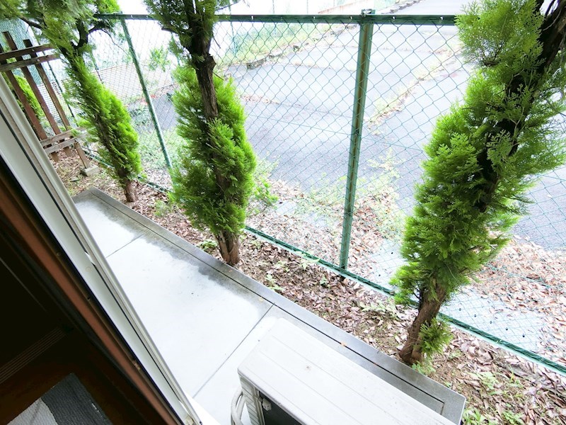 プチグリーン ベランダ