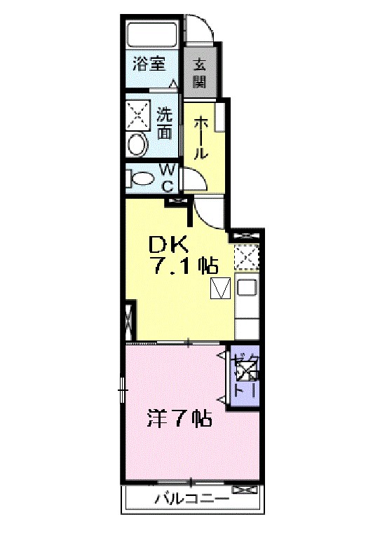 シーカンⅡ 間取り図