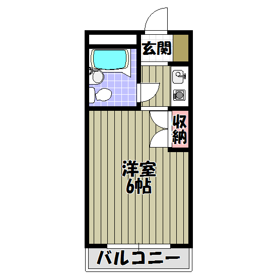 ラフォーレ北野田 間取り図