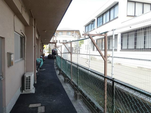 美津屋マンション ベランダ