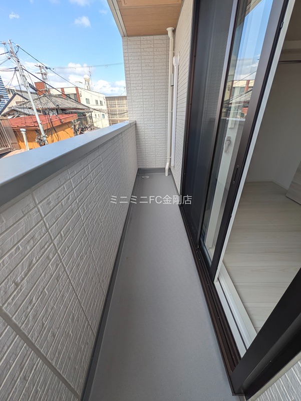 D-residence西野A棟 ベランダ