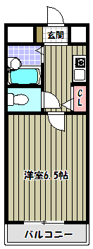 ジュネスノーブル 間取り図
