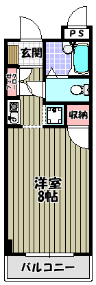 エクセル北浦 間取り図