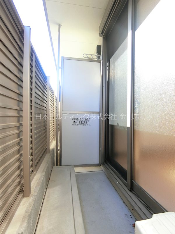 エステ・ラグーナ八番館 ベランダ