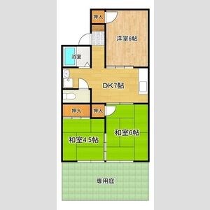 ドリームハイツ 間取り図