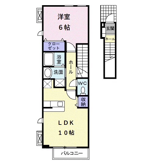クリスタルブライト 間取り図