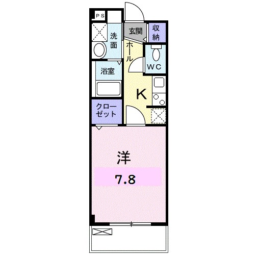 コーラル　ガーデン 間取り図