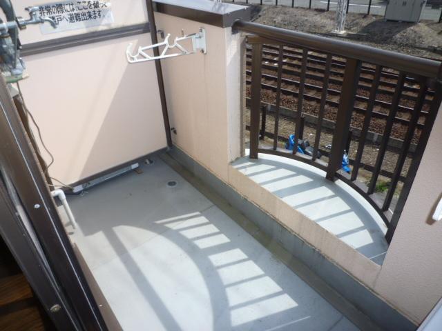 プレステージフジ狭山壱番館 ベランダ