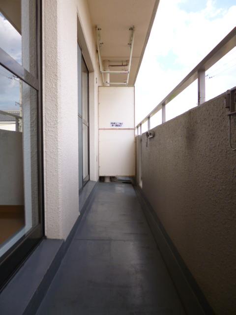 レジデンスレイク深井 ベランダ