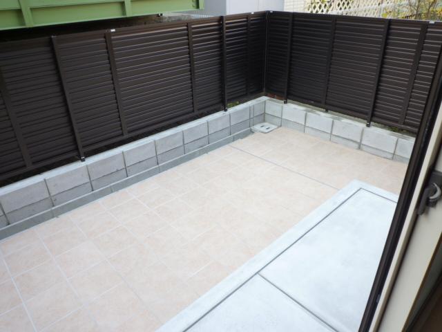 サニーヒル1号室 ベランダ