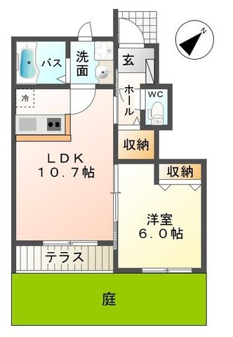 エスベランサ 間取り図