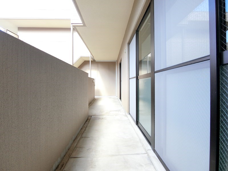 リビオ金剛 ベランダ