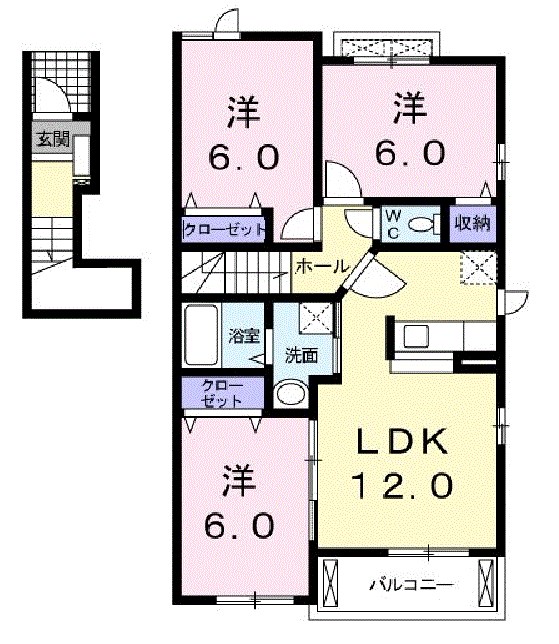 ネオプロヴィデンス 間取り図