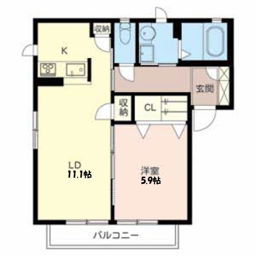 リバーサイドヴィラ 間取り図