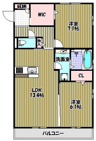 ラヴィベールメゾン 間取り