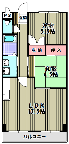 グミヒルズ 間取り図