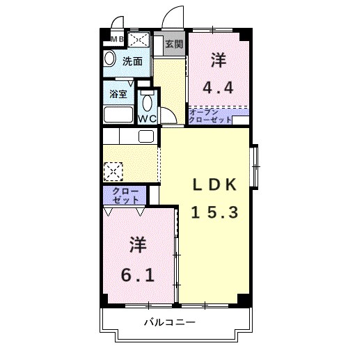 エミネンス深井 間取り図