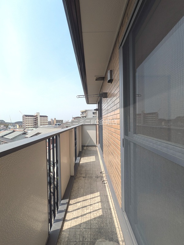 ヴィラ堂筋A棟 ベランダ