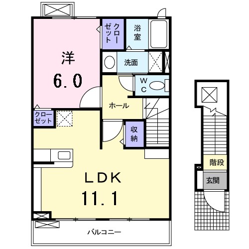 オリーブガーデン 間取り図