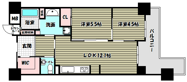 マスターズステージ泉ヶ丘 間取り図