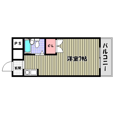 エレガンス北野田 間取り