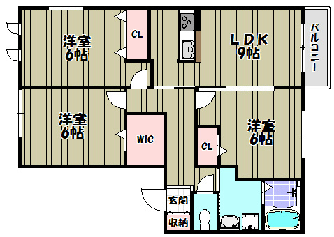ラ・セーベⅡ 間取り