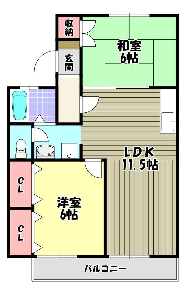 ツイン泉ヶ丘 間取り