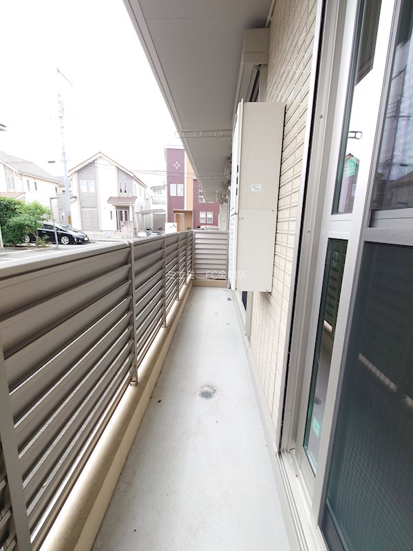 ガトーナふくだⅡ ベランダ