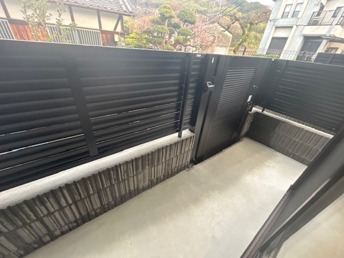 CASA　MUKAINO ベランダ