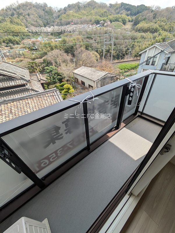 CASA　MUKAINO ベランダ