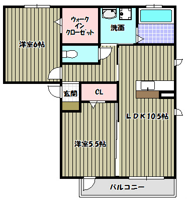 バレンシア 間取り図