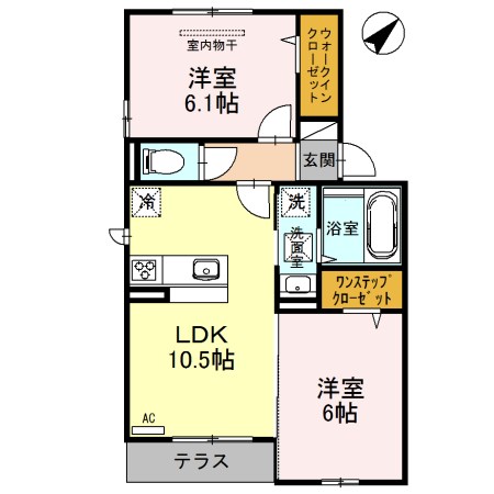 フェリオ 間取り図