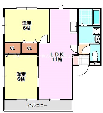 サンハイム 間取り図
