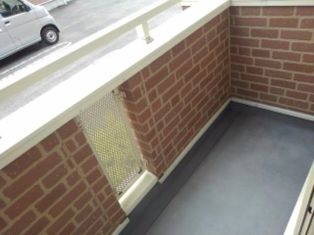 カルム・メゾンＢ ベランダ