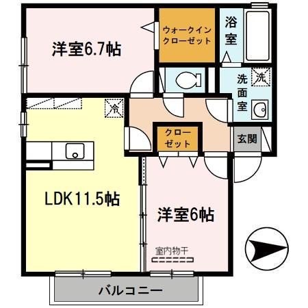フローレンス 間取り図