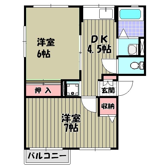 ソファレ錦織 間取り