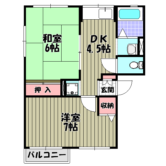 ソファレ錦織 間取り図