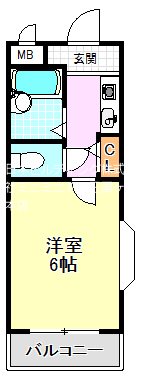 コスモビクトリー 間取り図