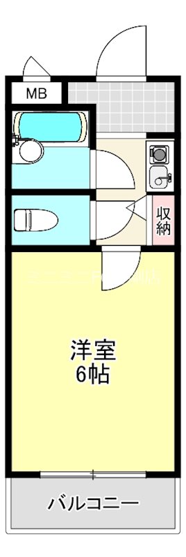 コスモビクトリー 間取り図