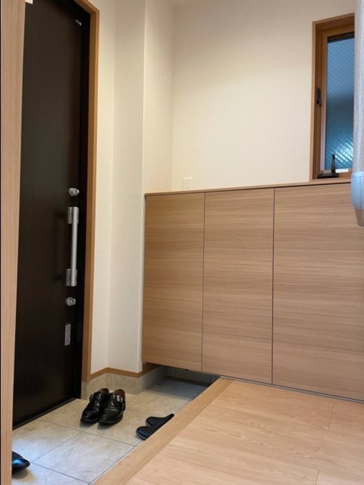 堺市東区北野田戸建 玄関