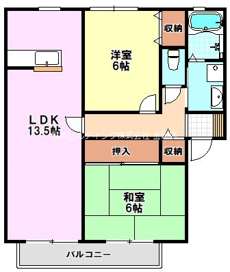 ビューラー和泉　A 間取り図