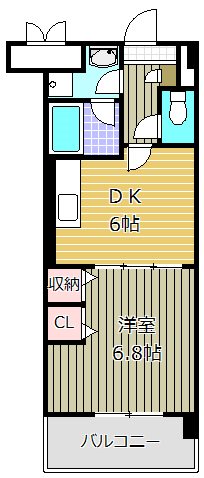 クレオコート和泉中央 間取り図